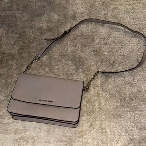 Michael Kors Gray Crossbody Bag
